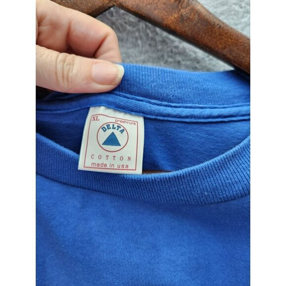 Delta Blue "Back Jack For President" XL Cotton T-Shirt - Picture 4 of 4